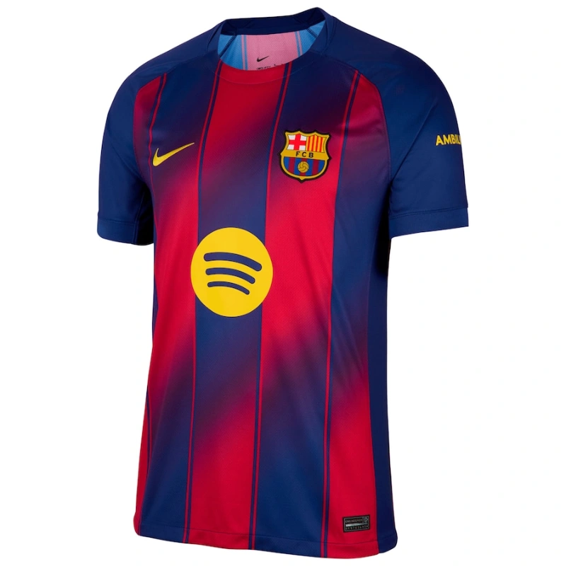 Maglia da Calcio FC Barcelona Casa 2025-2026 - Rosso e Blu