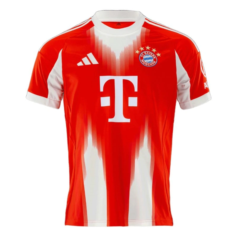 Maglia da Calcio Bayern Monaco Casa 2025-2026 - Rosso Classico
