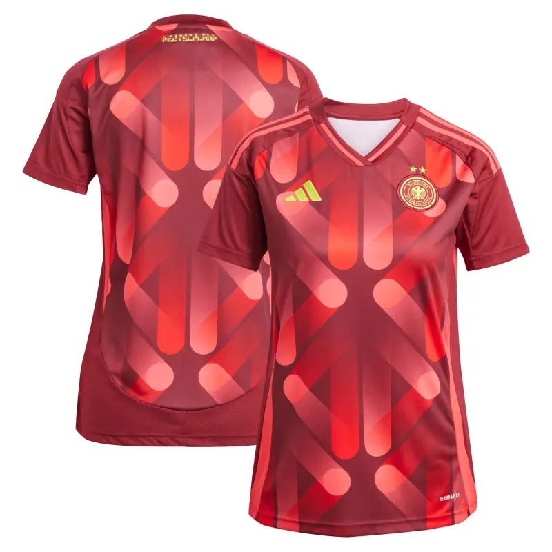 Germania Maglia Trasferta Femminile 2025 UEFA Euro – Rossa