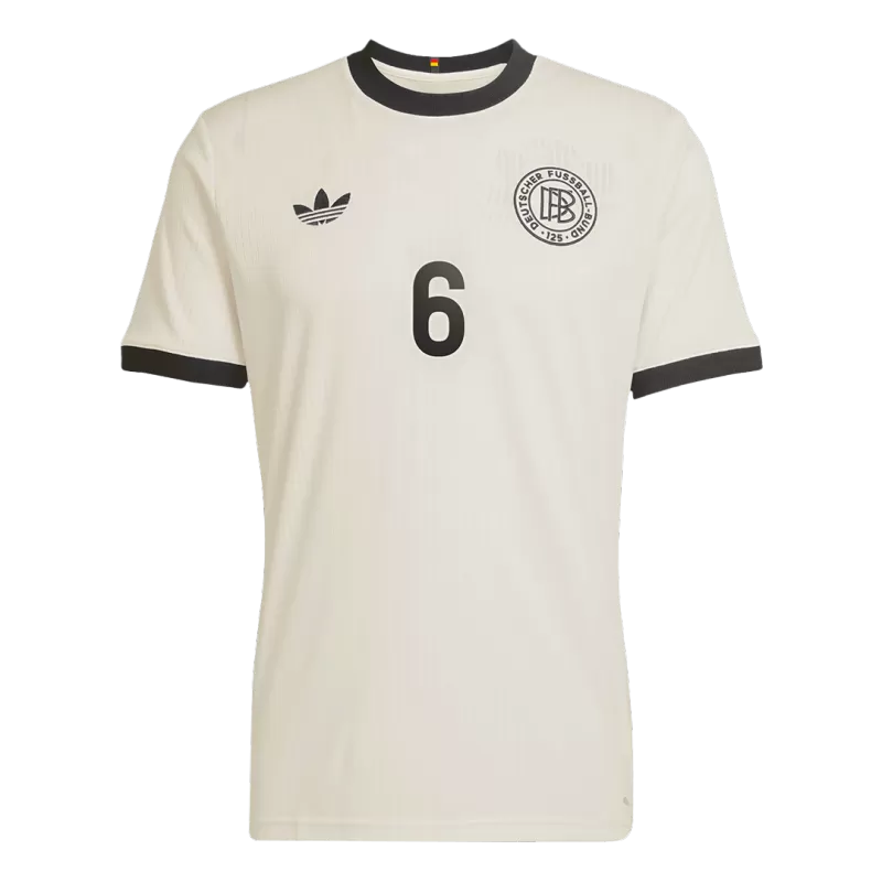 KIMMICH #6 Maglia da Calcio Germania 2025 - 125 Anniversario - Bianca