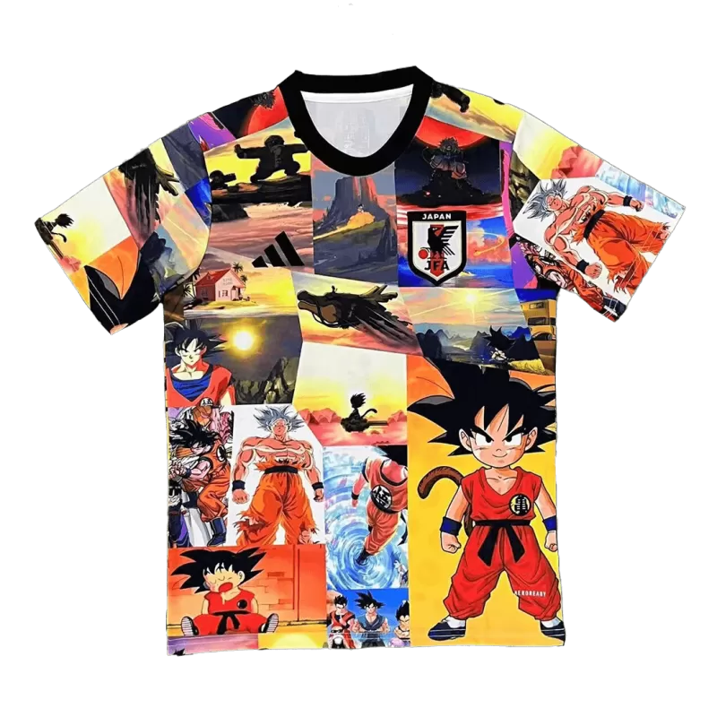 Maglia Giappone X Dragon Ball Calcio 2024 – Multicolore