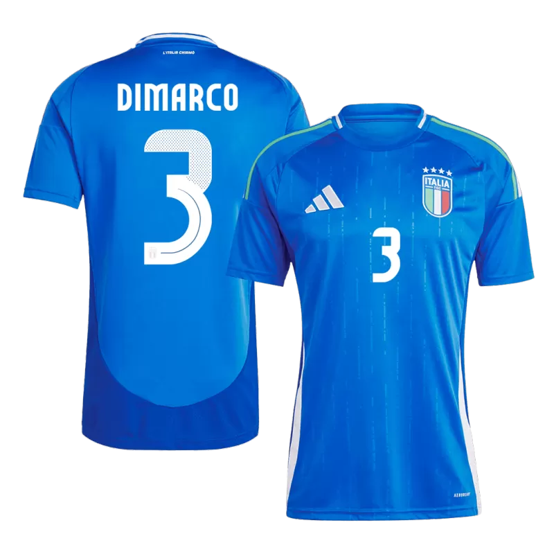 DIMARCO #3 Maglia Casa Italia EURO 2024 - Blu
