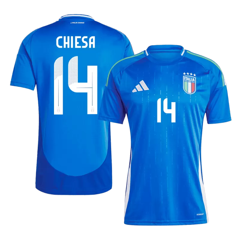 CHIESA #14 Maglia Casa Italia EURO 2024 - Blu