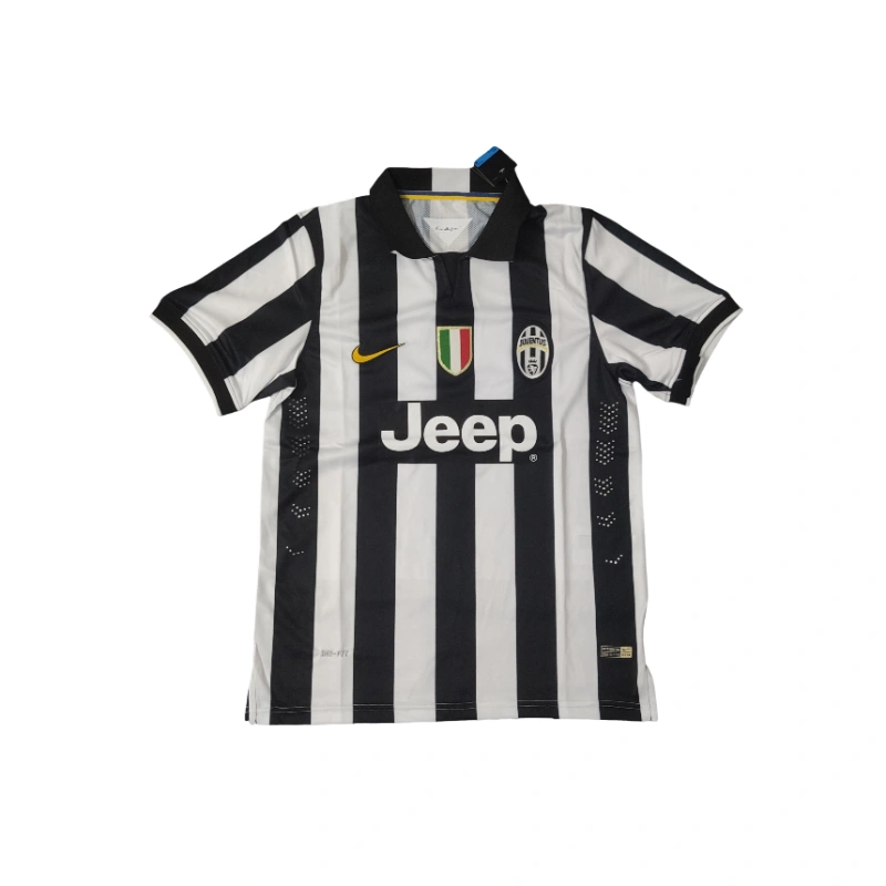 Maglia Calcio Vintage Juventus Home 2014‑15 - Bianco/Nero