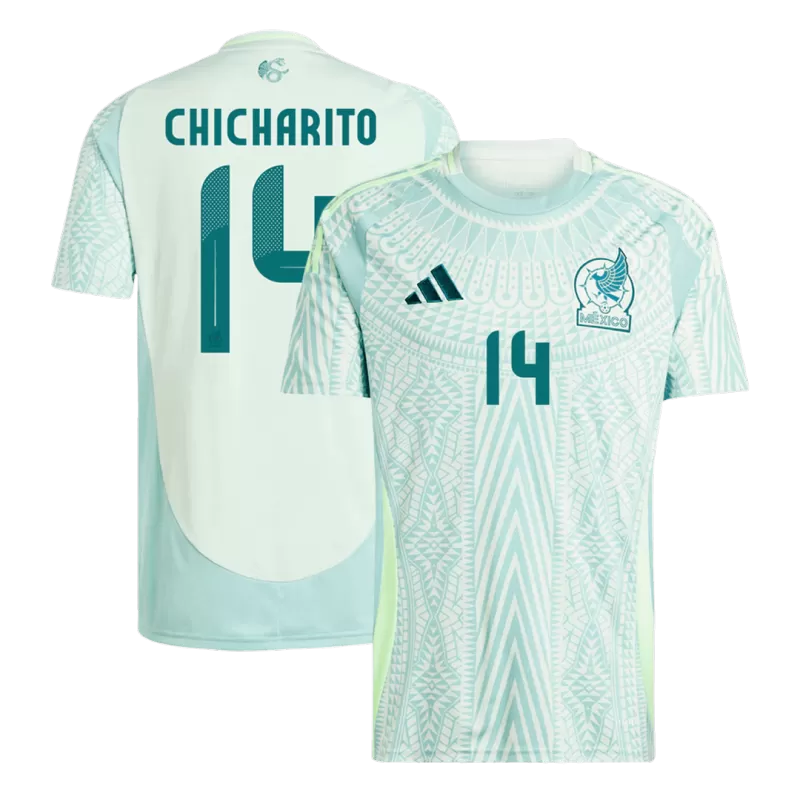 Maglia Trasferta Messico Copa America 2024 CHICHARITO #14 - Verde