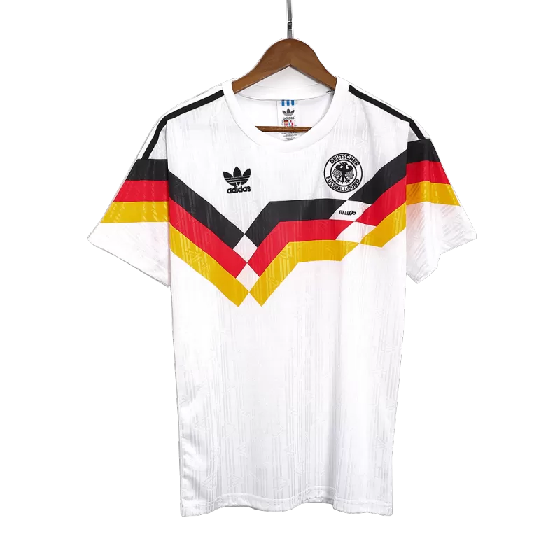 Maglia retrò da casa della Germania 1990 - Bianca