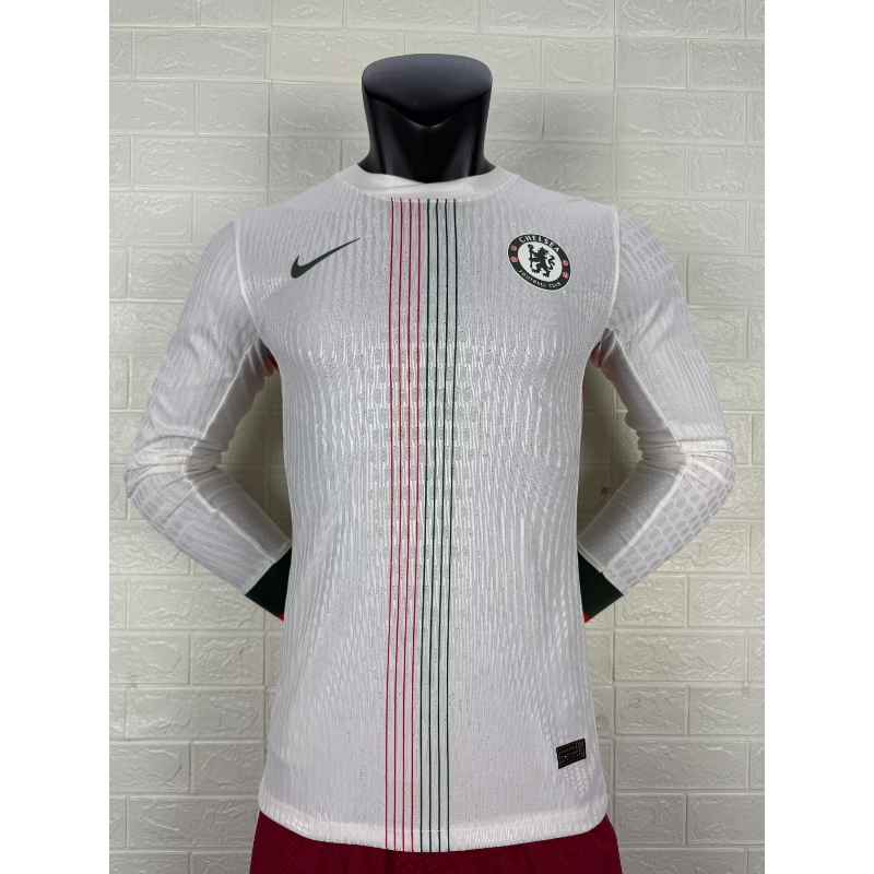 Maglia Ufficiale Chelsea 25/26 – Versione Giocatore Manica Lunga