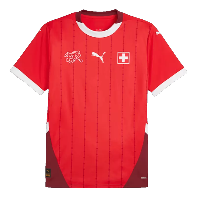 Maglia Home Svizzera EURO 2024 - Rossa